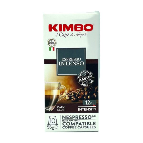 Kimbo-Espresso-Intenso-Nespresso-Kapseln-vorne