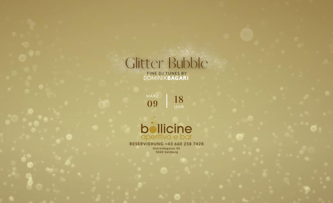 Bollicine - Glitter Bubble Flyer - worspress