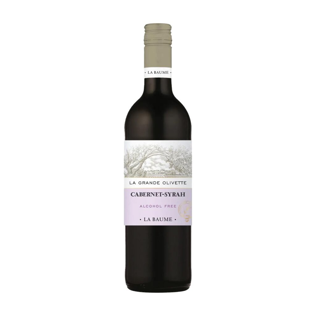 Domaine-de-la-Baume-La-Grande-Olivette-Cabernet-&-Syrah-Alkoholfrei-vorne
