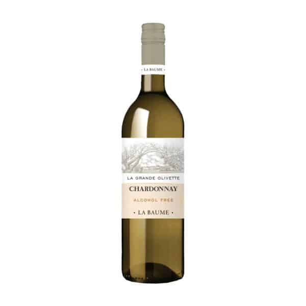 Domaine-de-la-Baume-La-Grande-Olivette-Chardonnay-Alkoholfrei-vorne