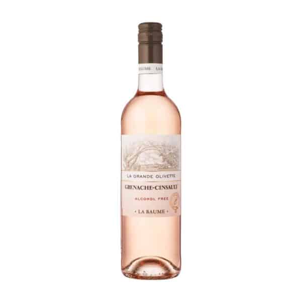 Domaine-de-la-Baume-La-Grande-Olivette-Rosé-Alkoholfrei-vorne